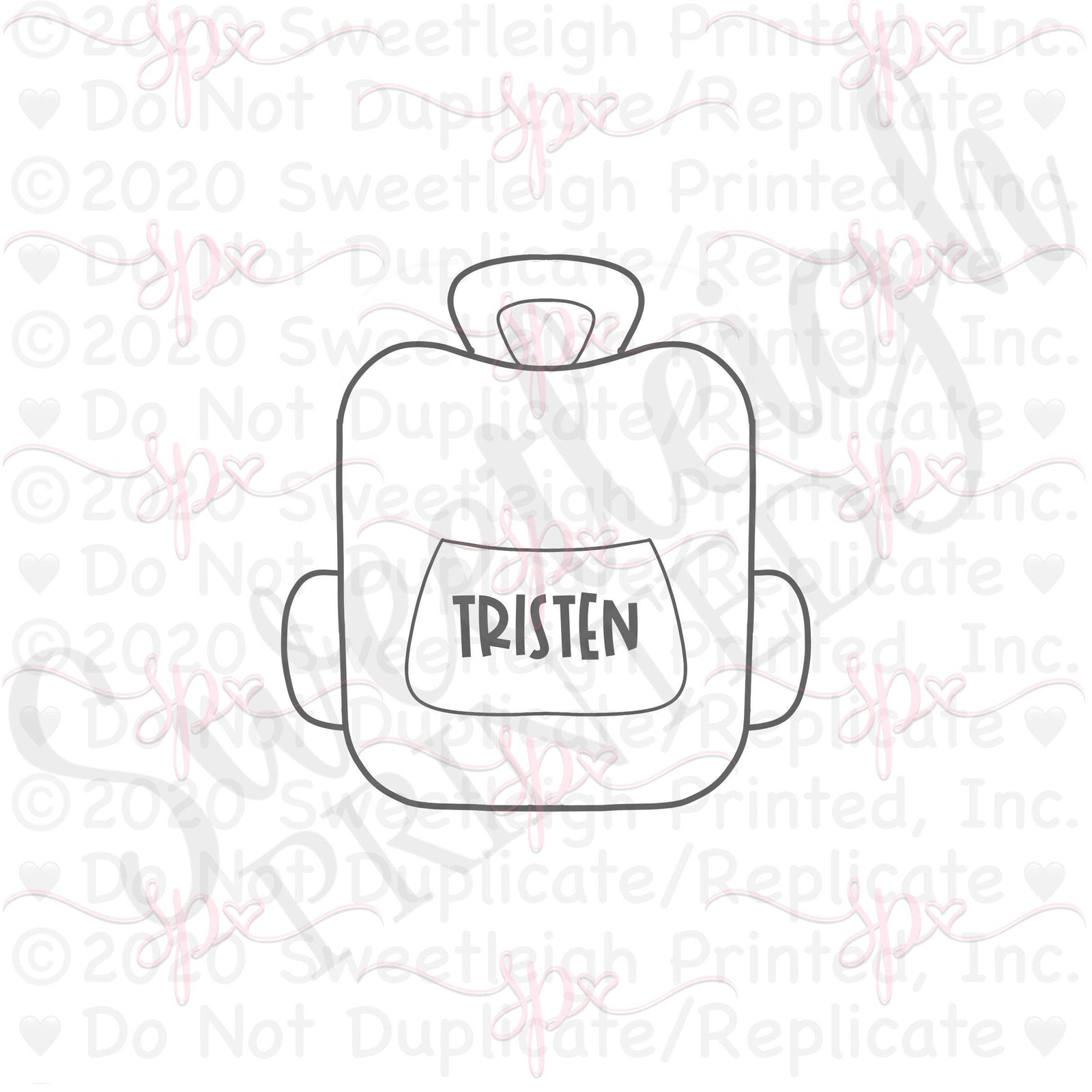 Chubby Backpack 2019 Cookie Cutter - Sweetleigh 