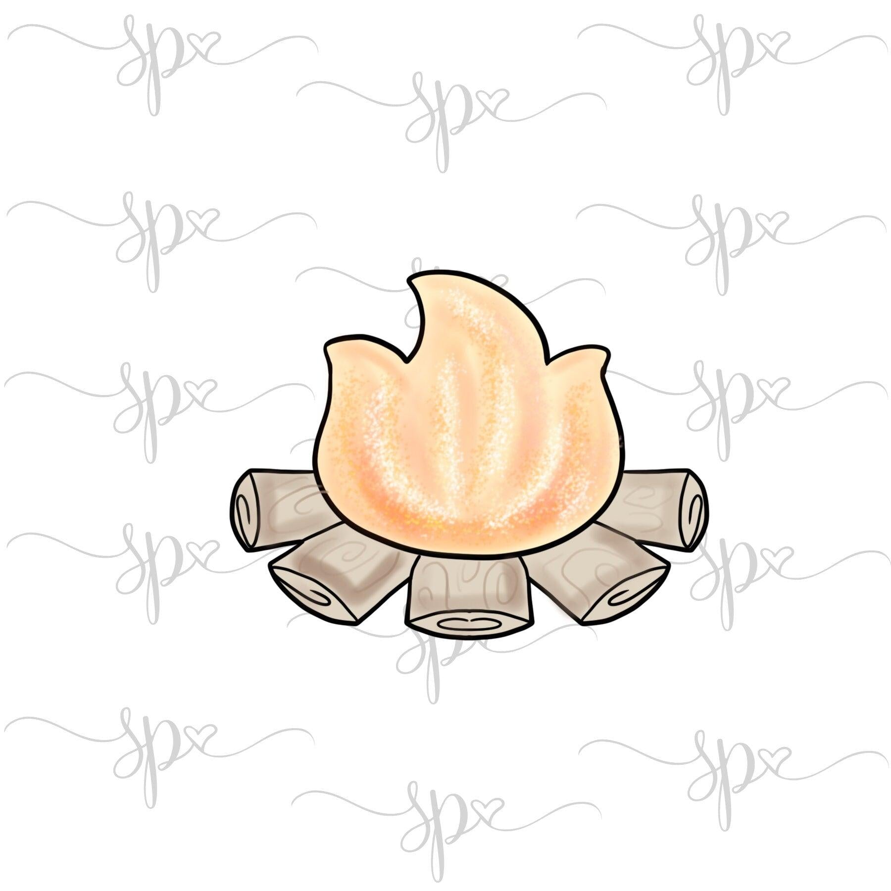 Chubby Bonfire Cookie Cutter - Sweetleigh 