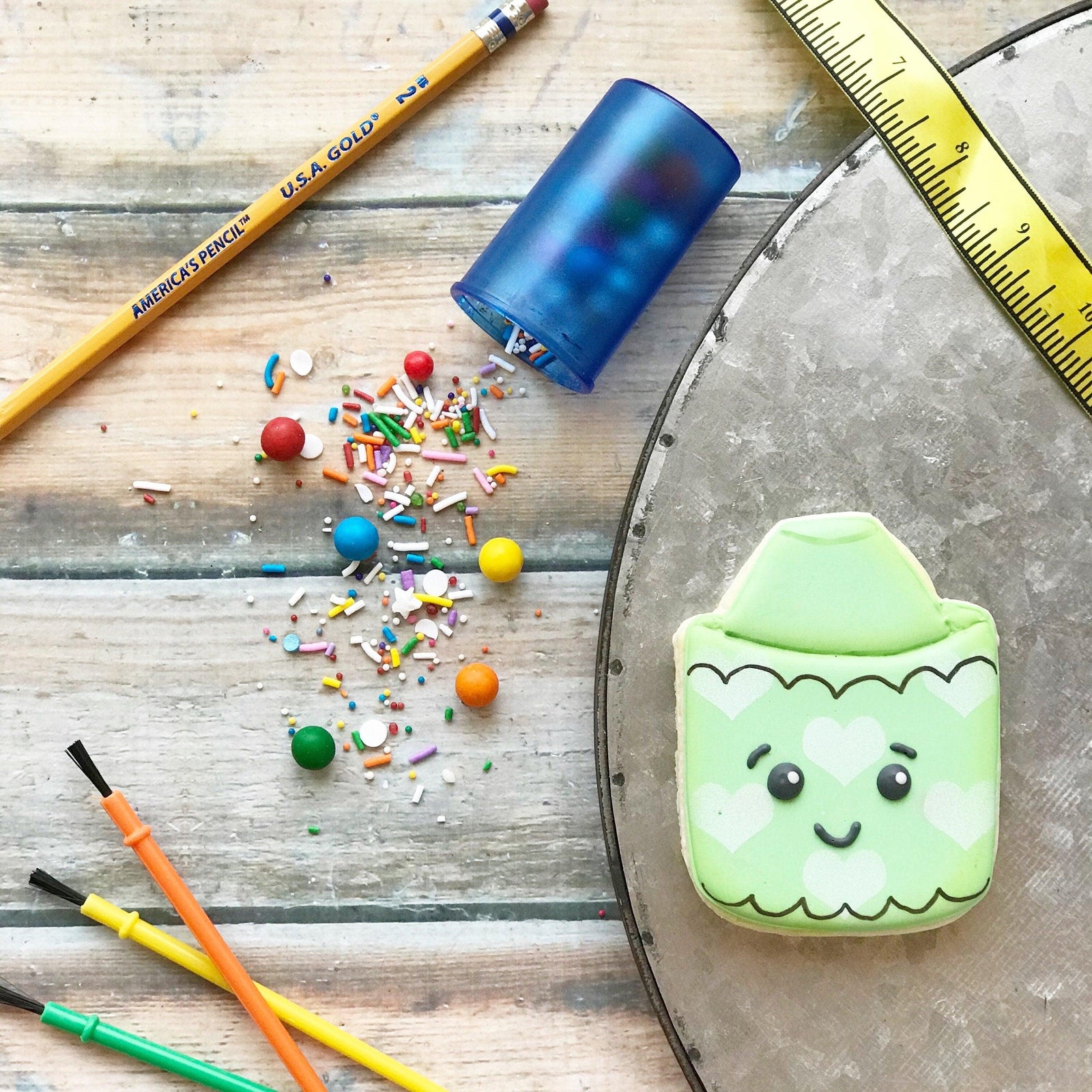 Chubby Crayon 2019 Cookie Cutter - Sweetleigh 