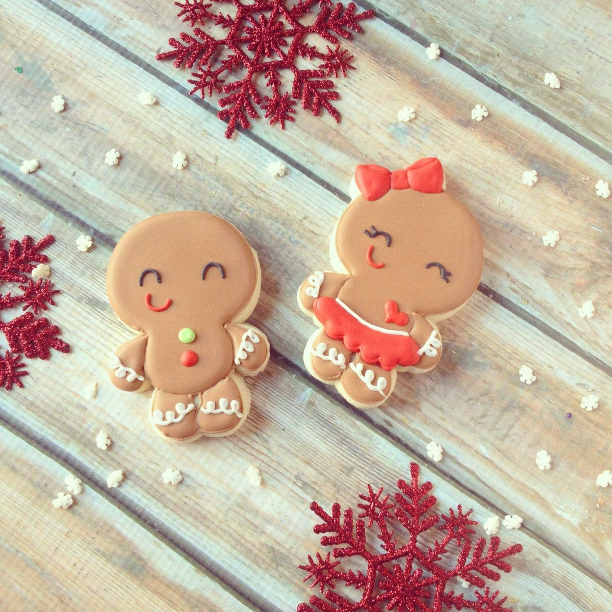 Chubby Gingerbread Cookie Cutters - Sweetleigh 