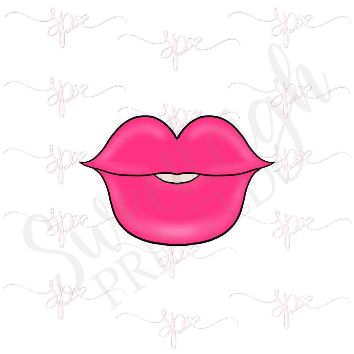 Chubby Lips 2019 Cookie Cutter - Sweetleigh 