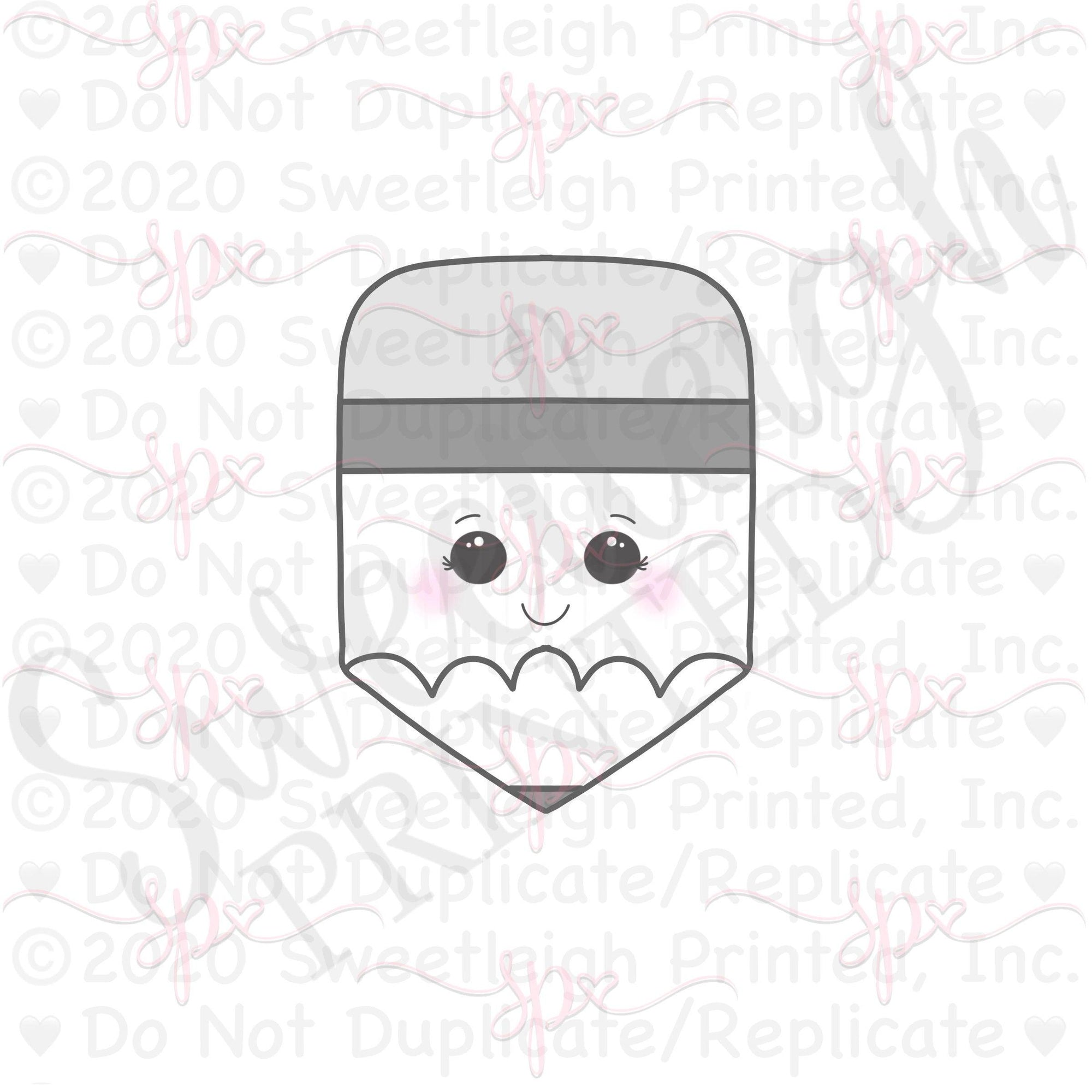 Chubby Pencil 2019 Cookie Cutter - Sweetleigh 