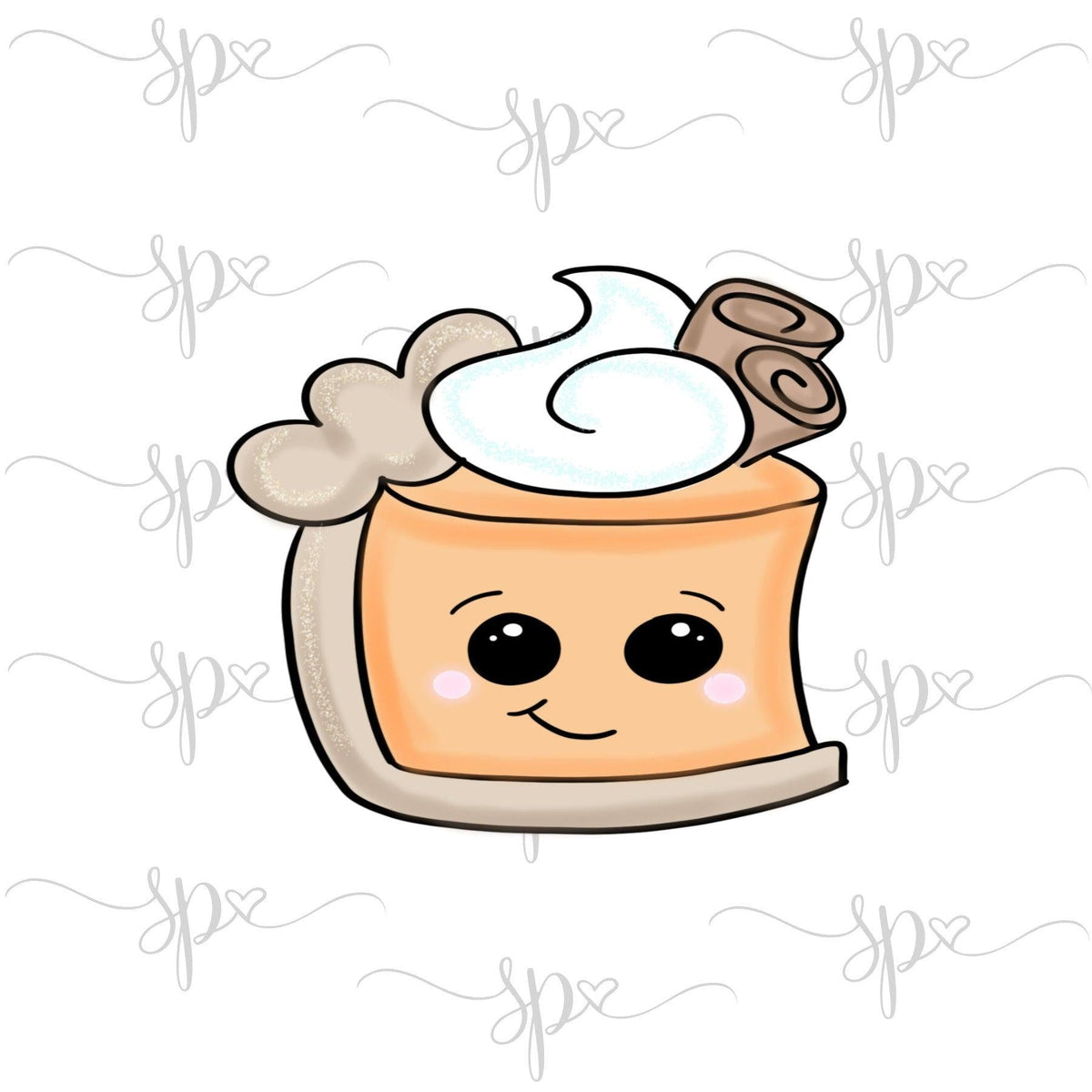 Chubby Pie Slice 2018 Cookie Cutter - Sweetleigh 