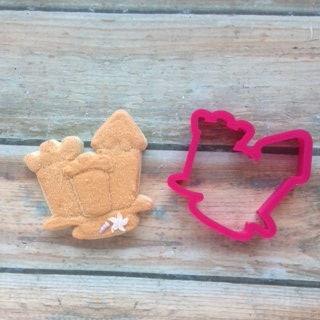 Chubby Sandcastle Cookie Cutter - Sweetleigh 