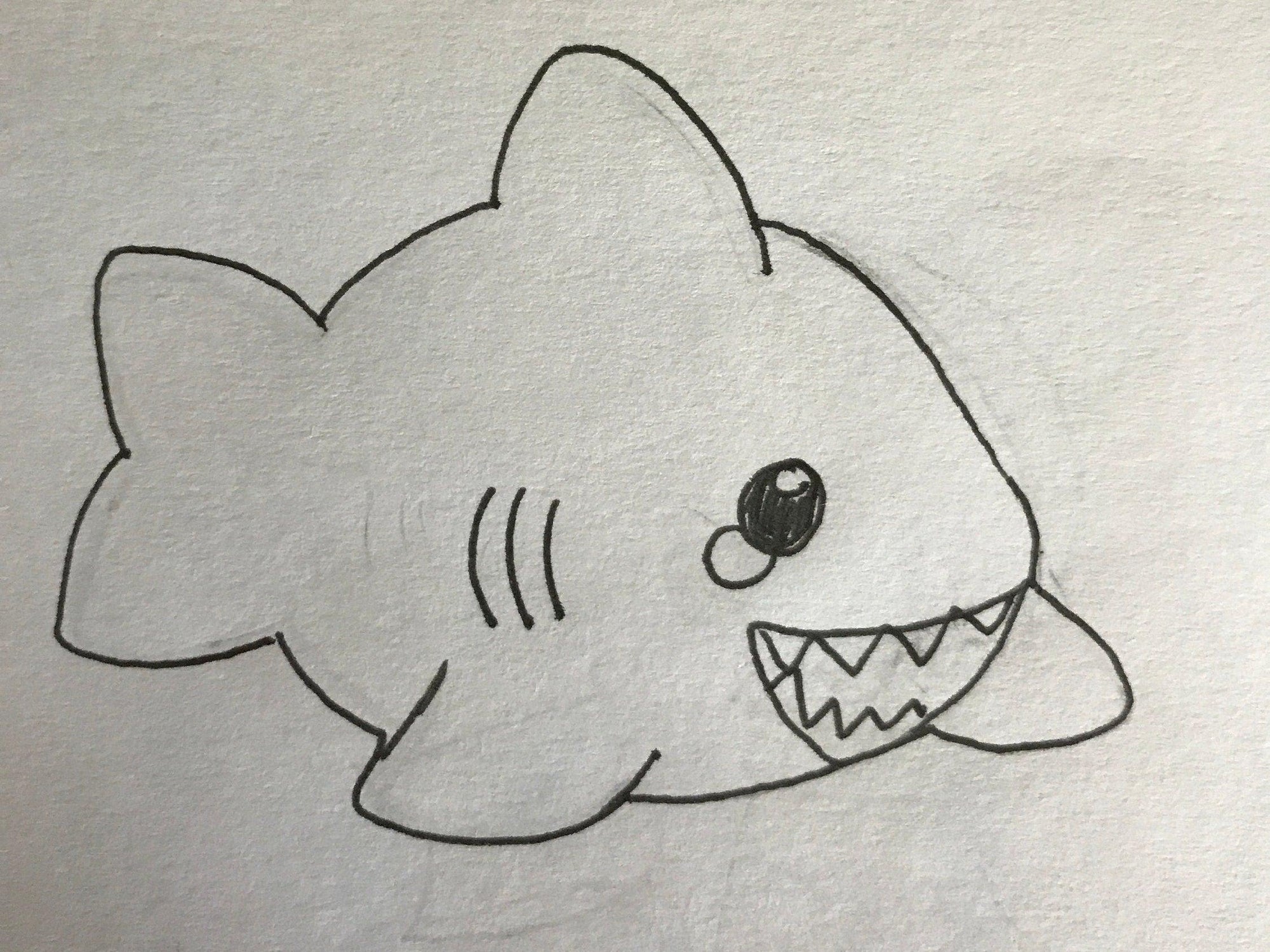 Chubby Shark Cookie Cutter - Sweetleigh 
