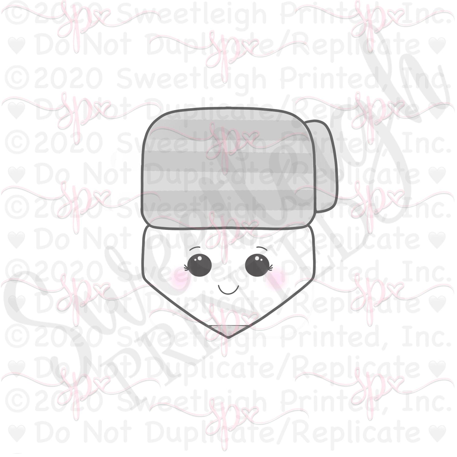 Chubby Sharpie 2019 Cookie Cutter - Sweetleigh 