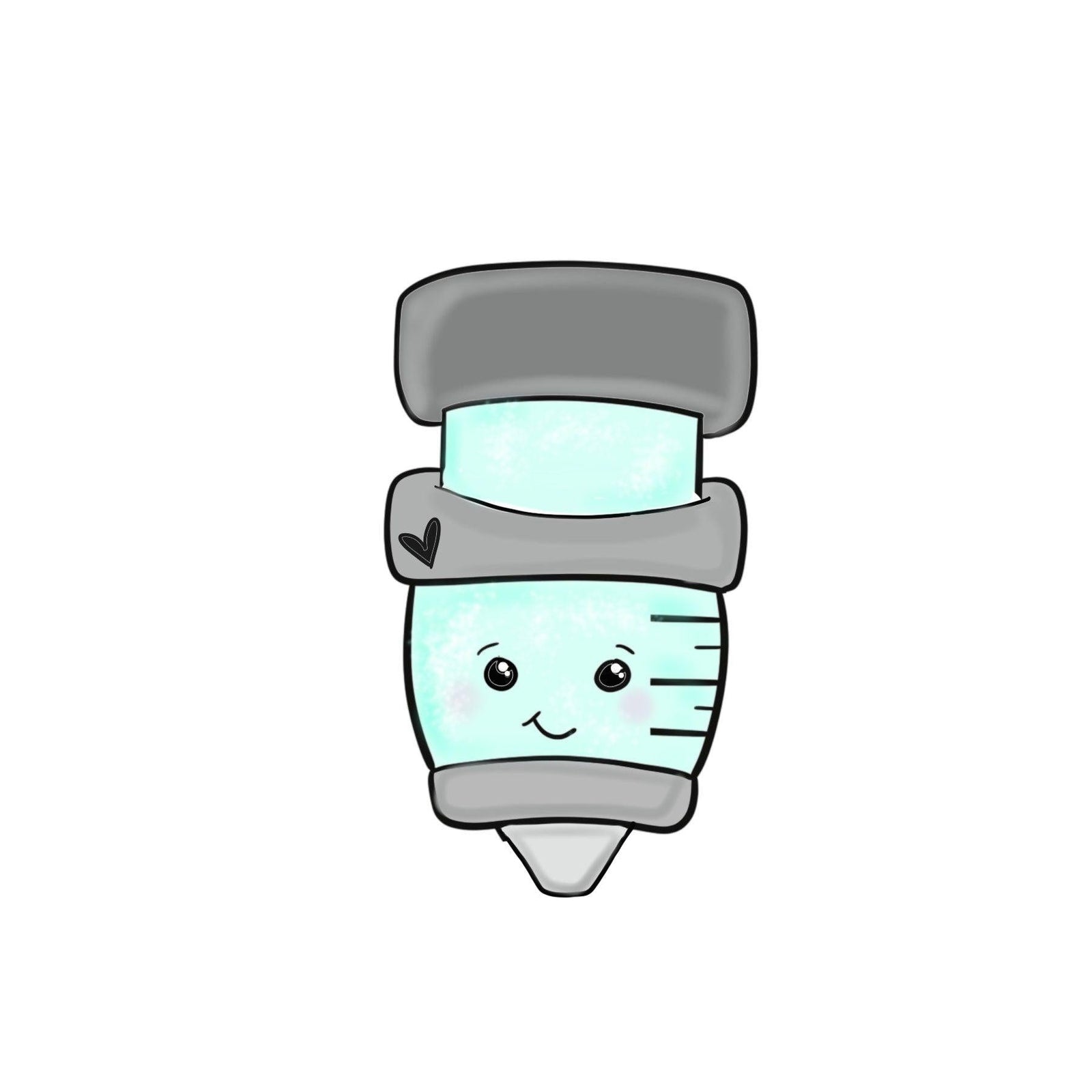 Chubby Syringe Cookie Cutter - Sweetleigh 