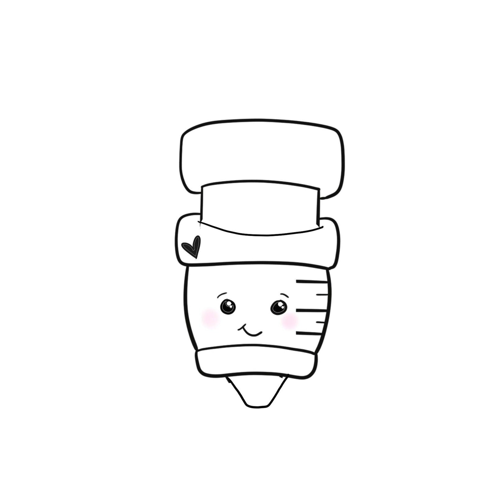 Chubby Syringe Cookie Cutter - Sweetleigh 