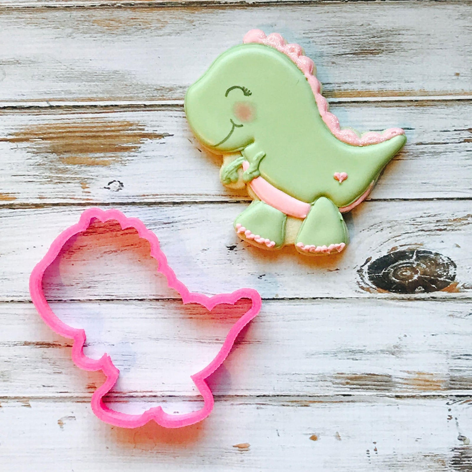 Chubby T-Rex Cookie Cutter - Sweetleigh 
