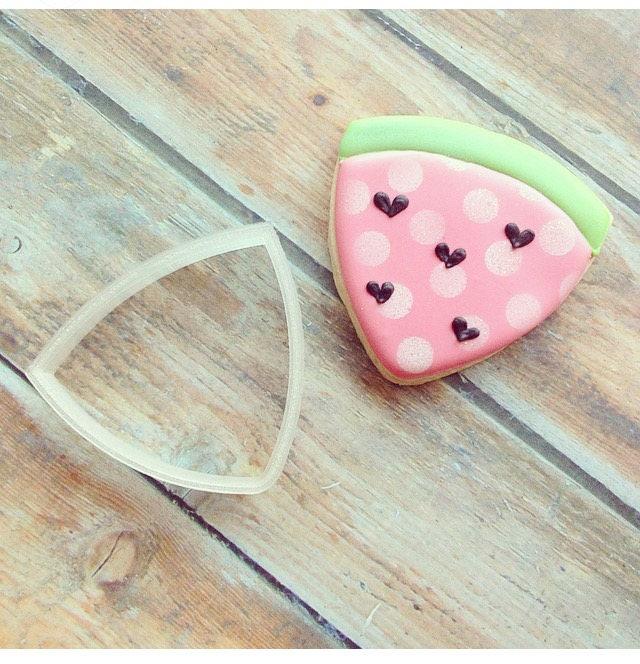 Chubby Watermelon Slice Cookie Cutter - Sweetleigh 