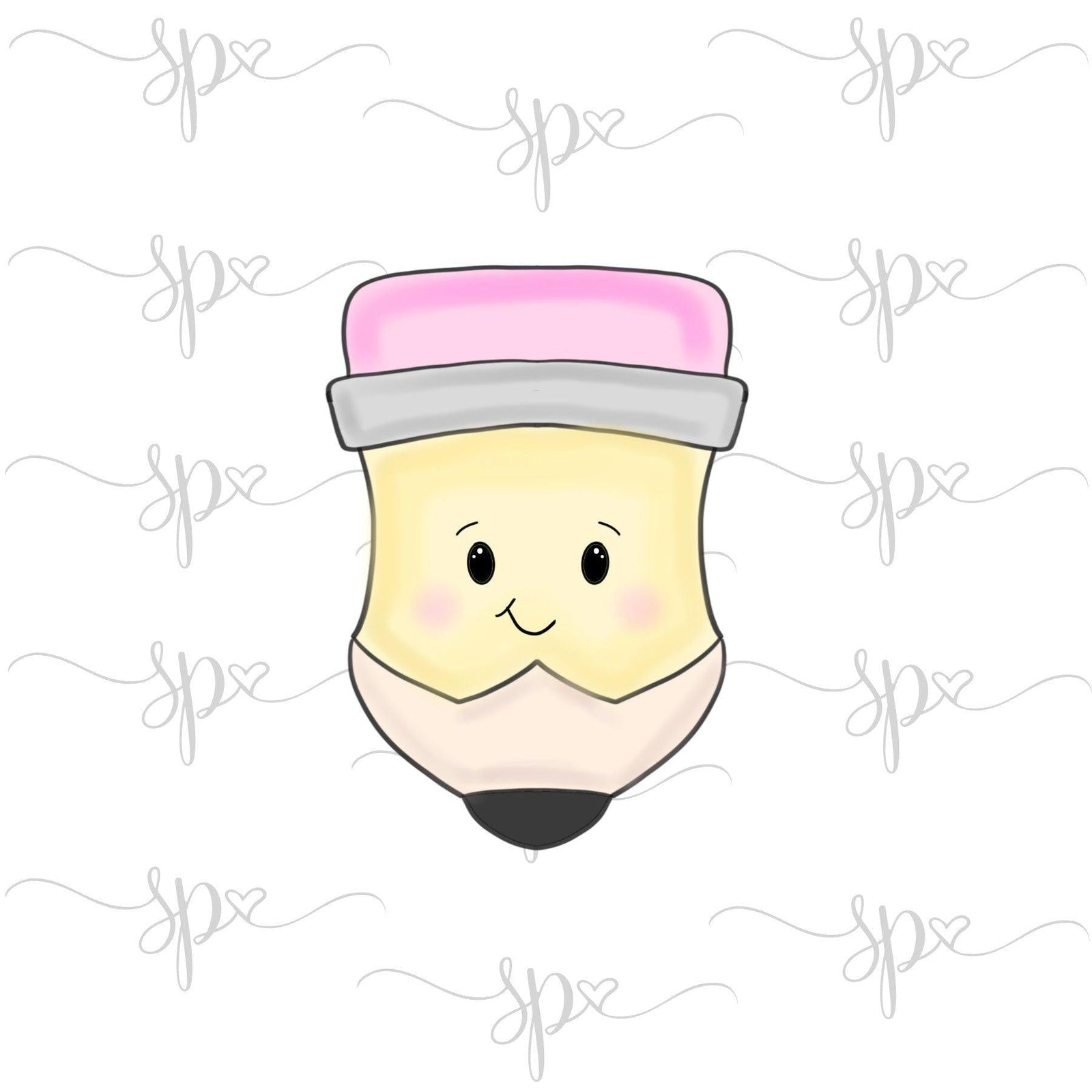 Chubby Whimsy Pencil Cookie Cutter - Sweetleigh 