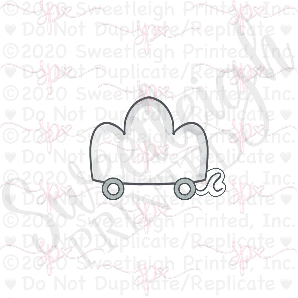 Cloud Pull Toy Cookie Cutter - Sweetleigh 