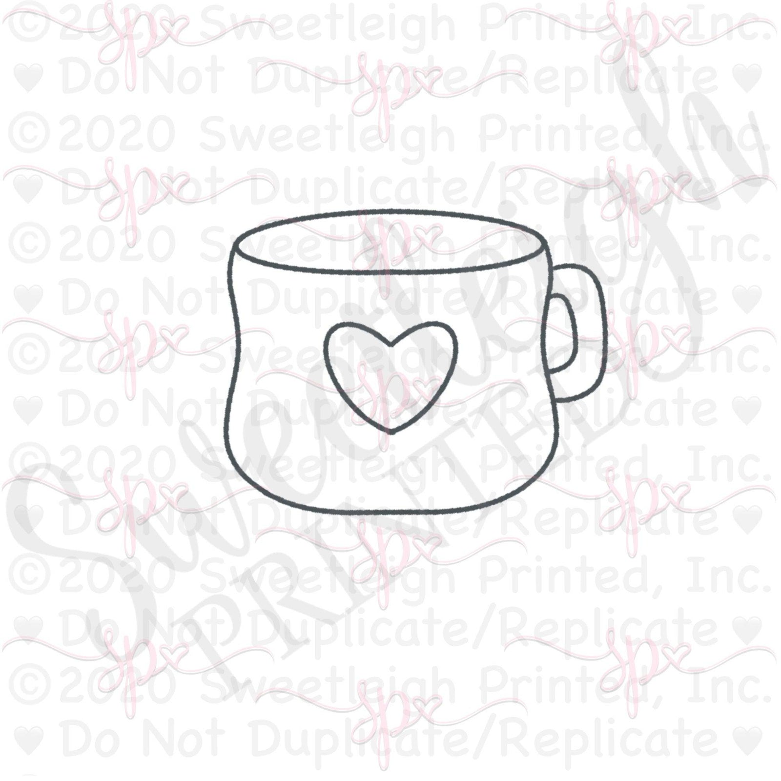 Cookie Mug Cookie Cutter - Sweetleigh 