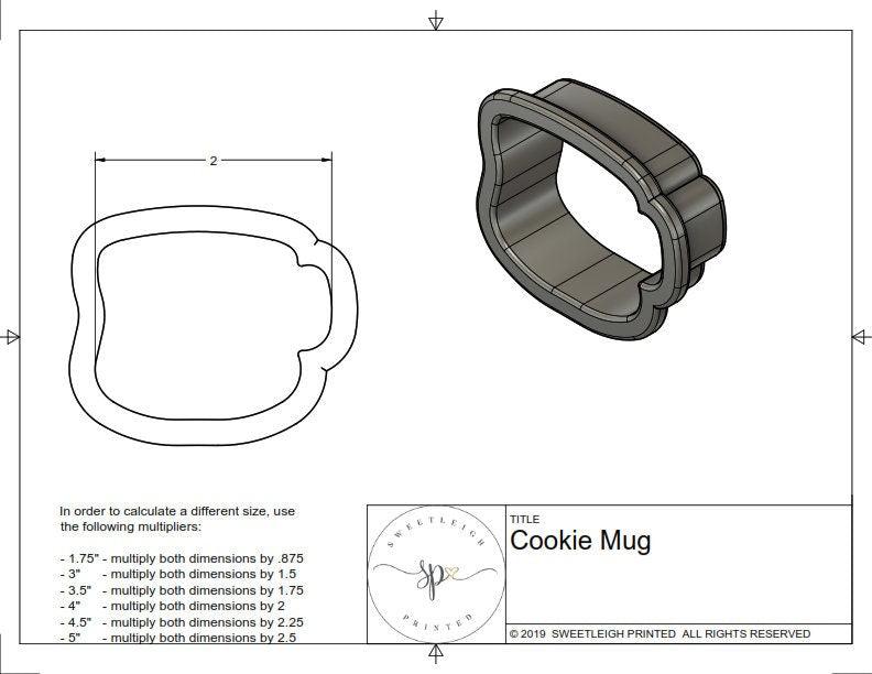 Cookie Mug Cookie Cutter - Sweetleigh 