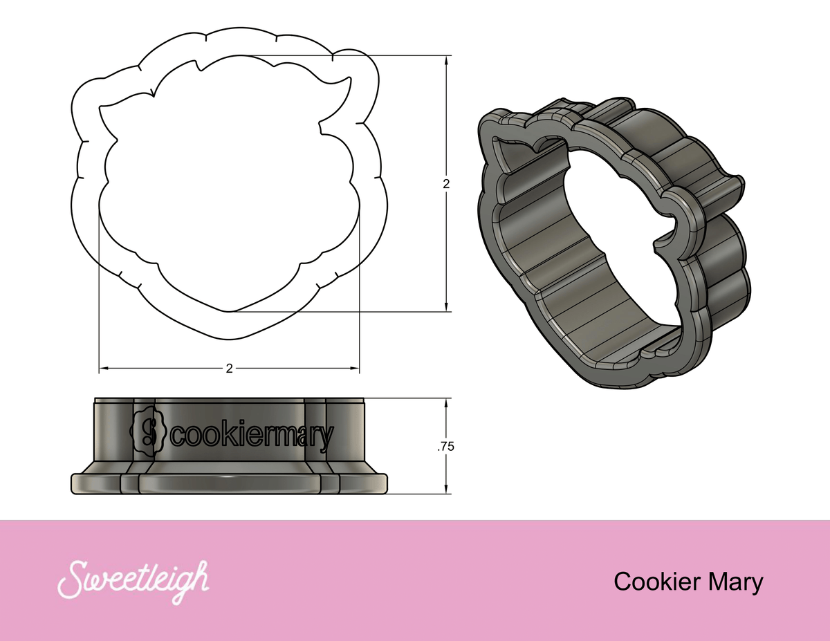 Cookier Mary Cookie Cutter