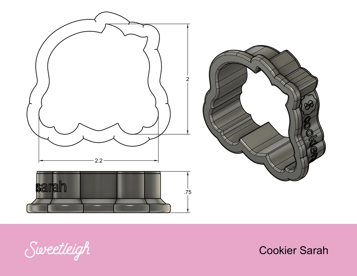 Cookier Sarah Cookie Cutter