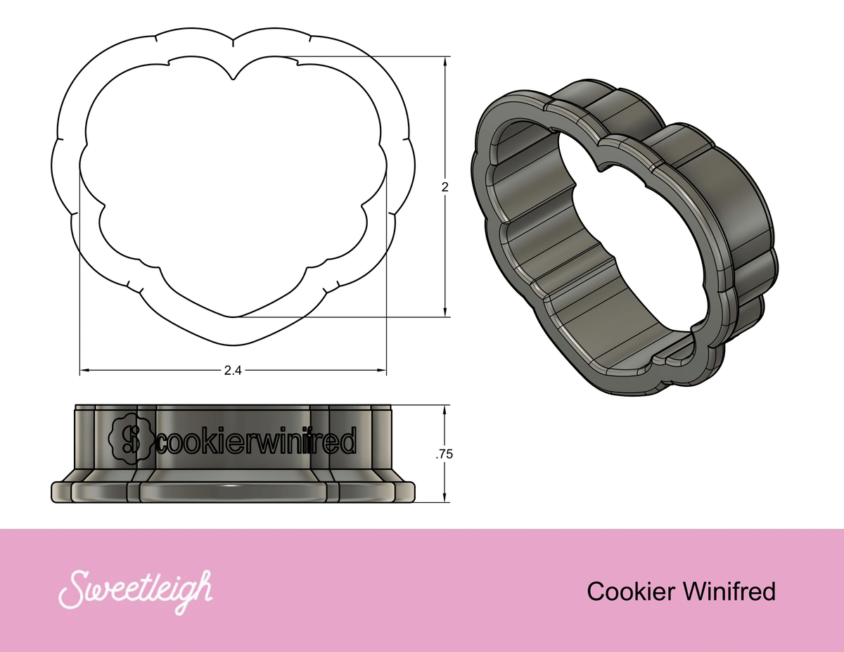 Cookier Winifred Cookie Cutter