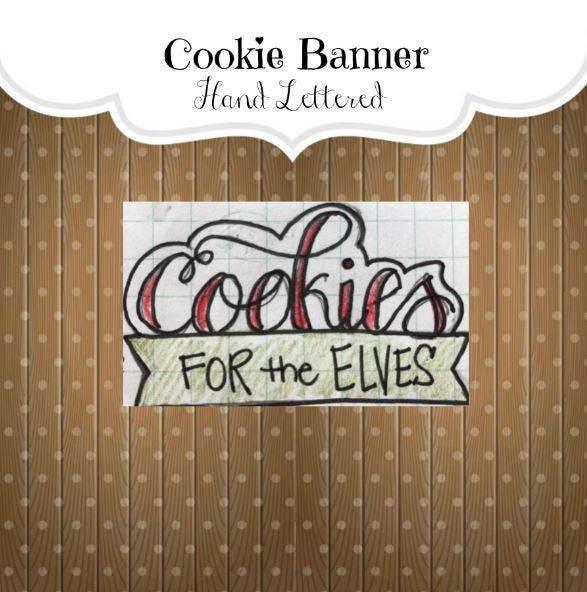 Cookies Banner Cookie Cutter - Sweetleigh 