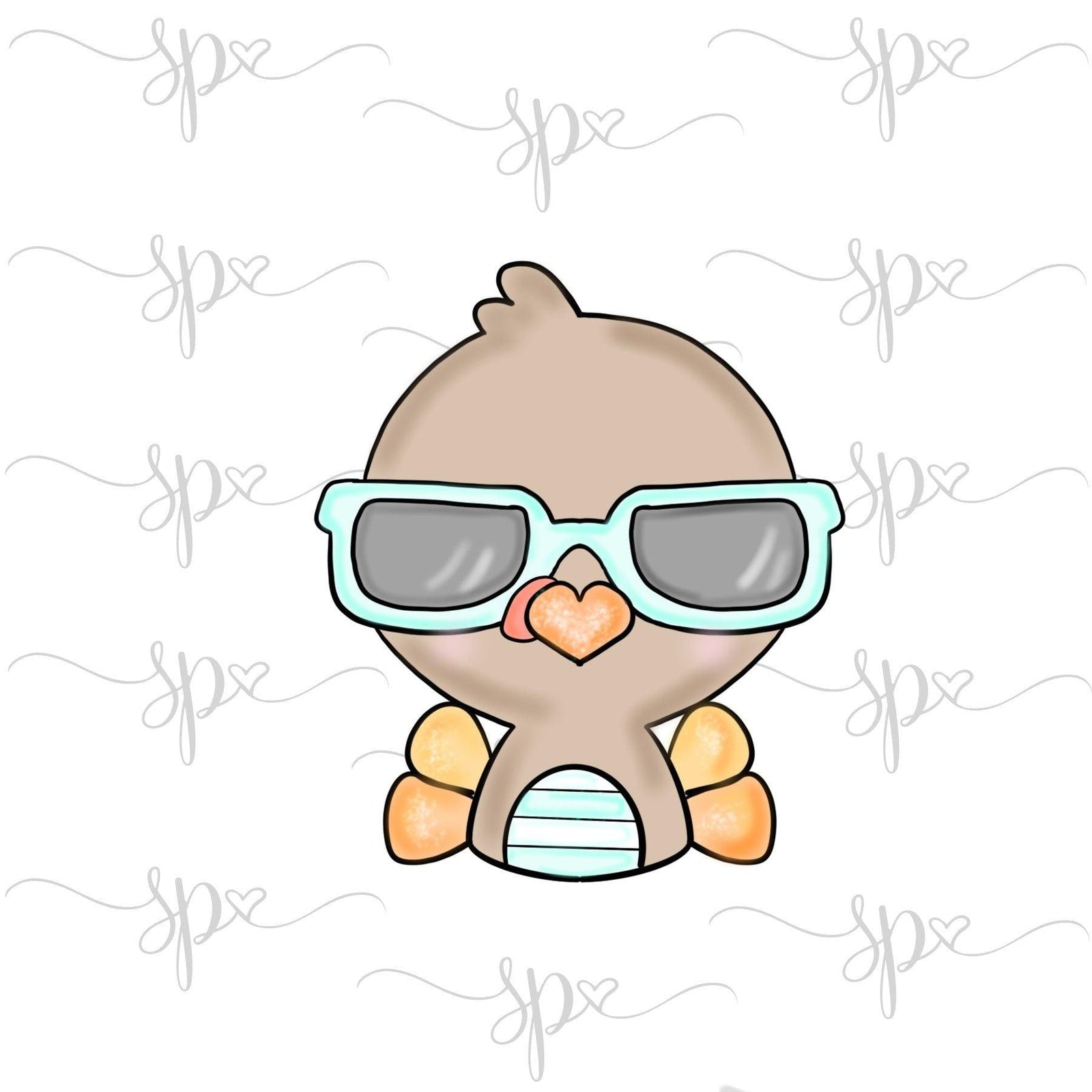 Cool Turkey Cookie Cutter - Sweetleigh 