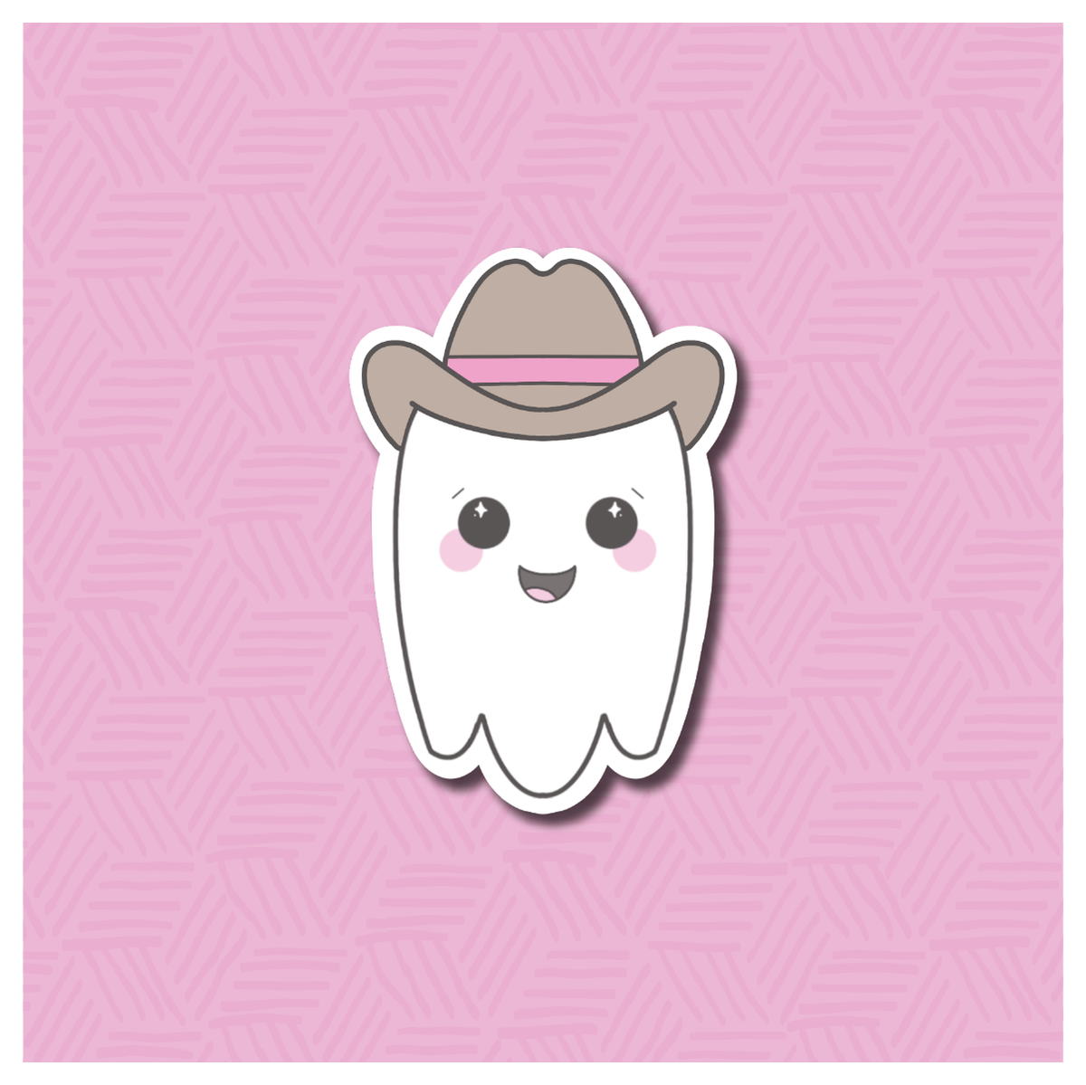 Cowboy Ghost Digital Sticker File