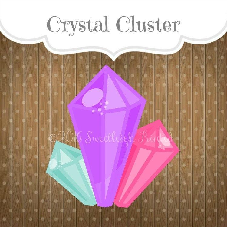 Crystal Cluster Cookie Cutter - Sweetleigh 