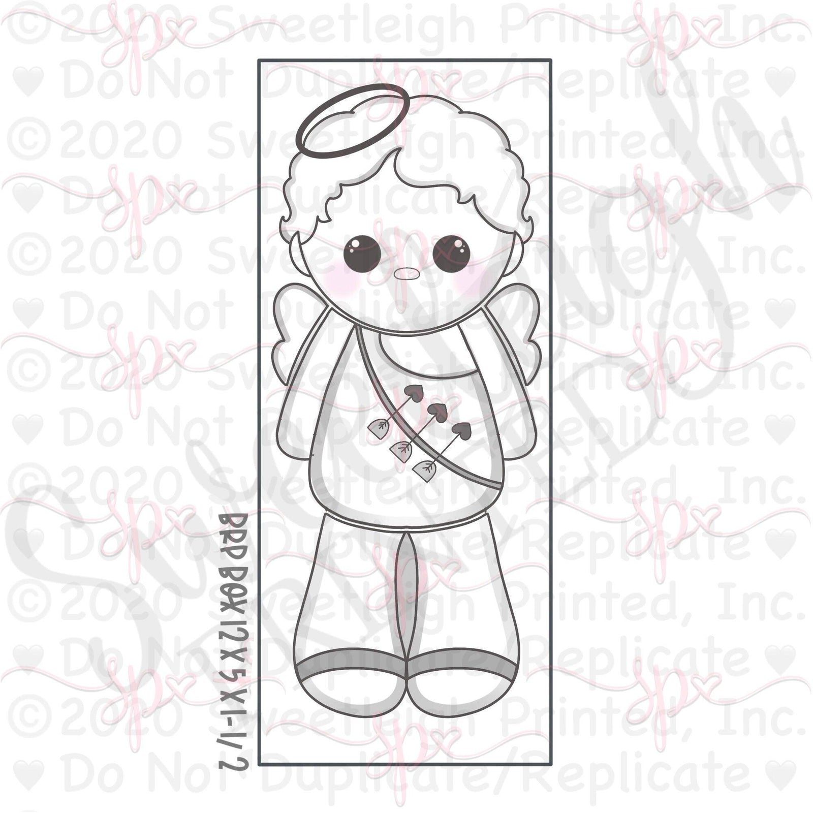 Cupid 4 Piece Cookie Cutter Set - Sweetleigh 