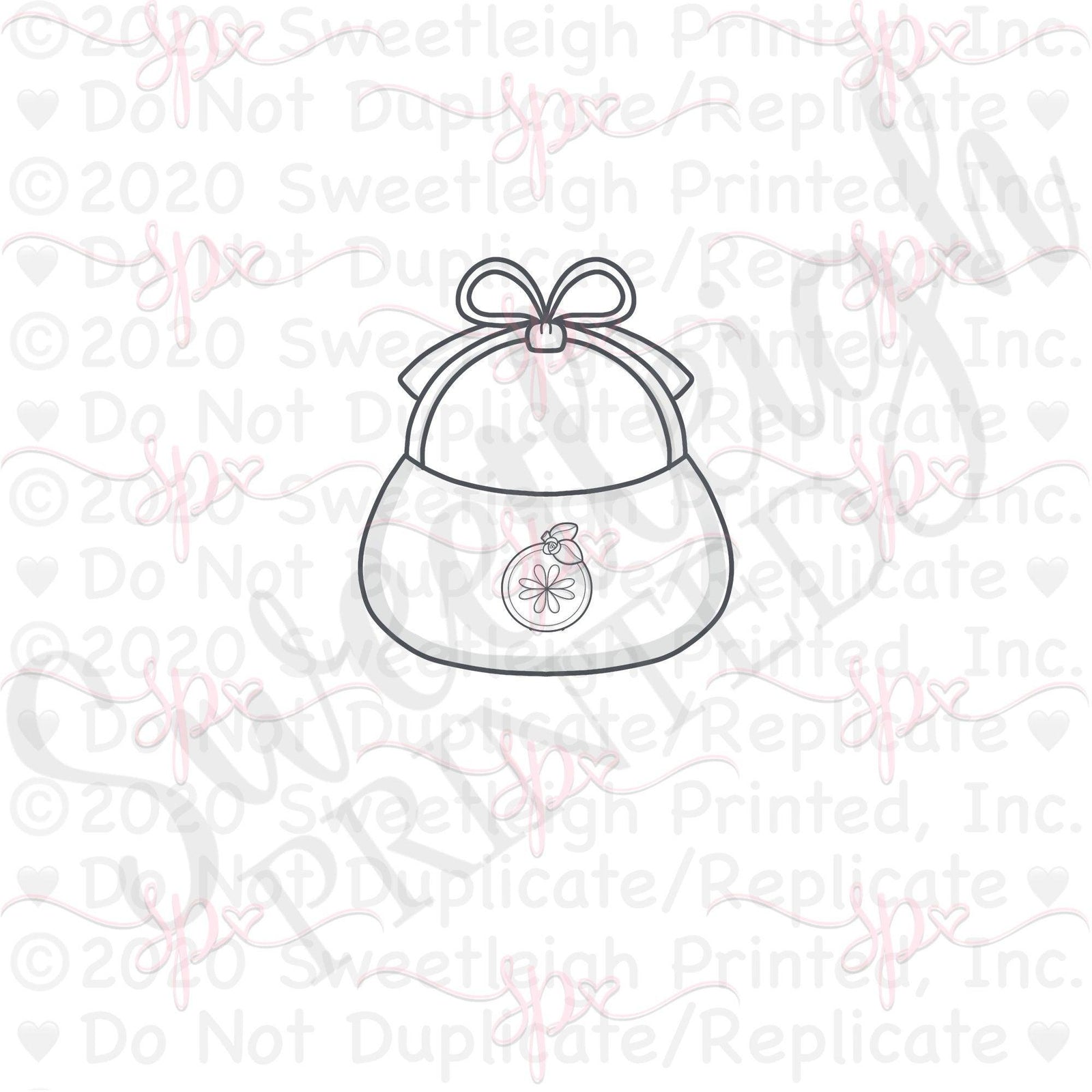 Cutie Bib Cookie Cutter - Sweetleigh 