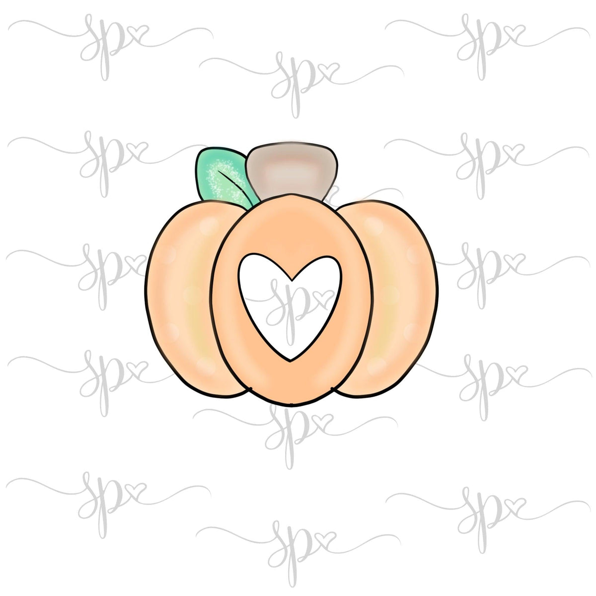 Cutout Pumpkin Cookie Cutter - Sweetleigh 