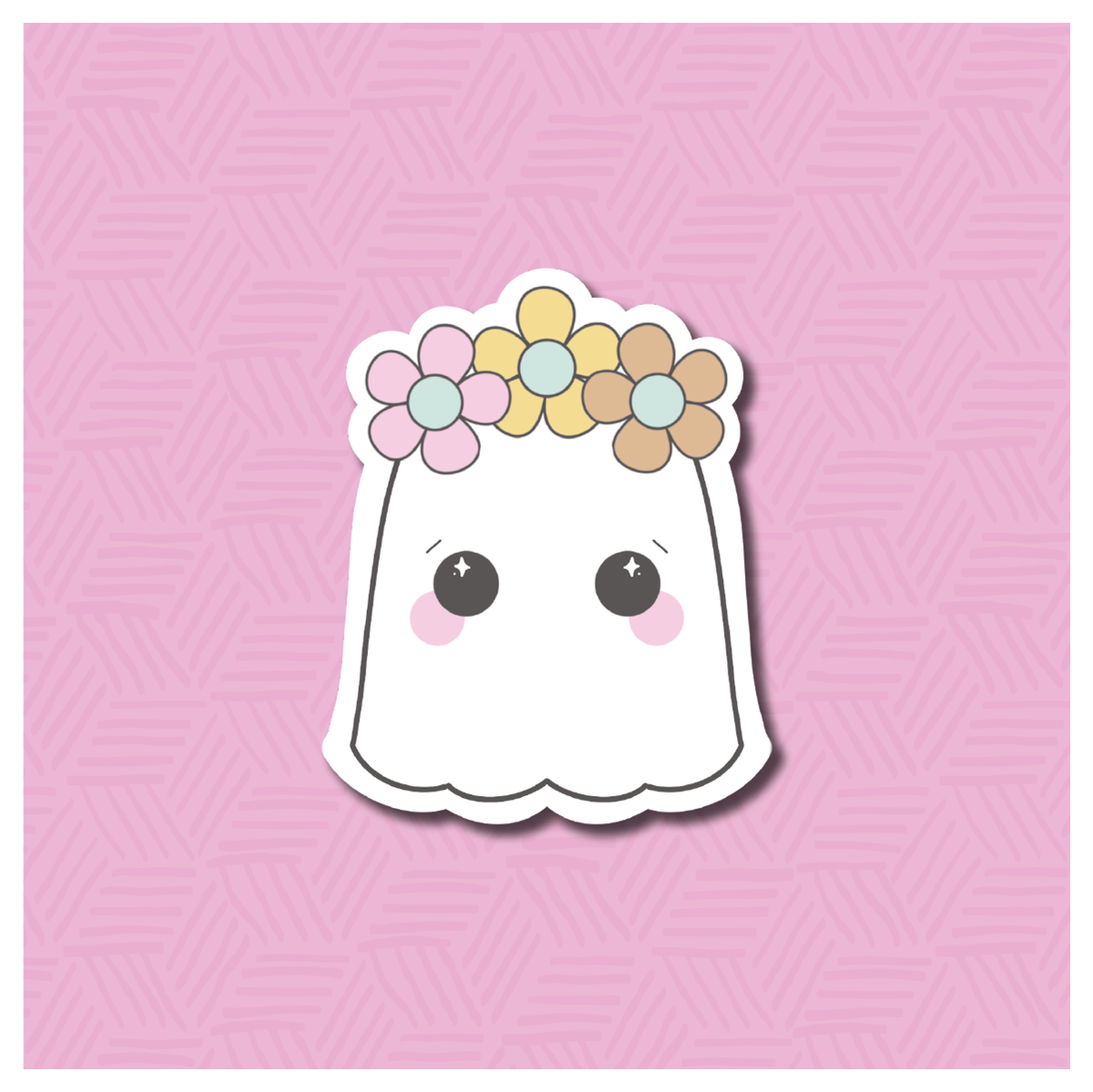 Daisy Chain Ghost Digital Sticker File