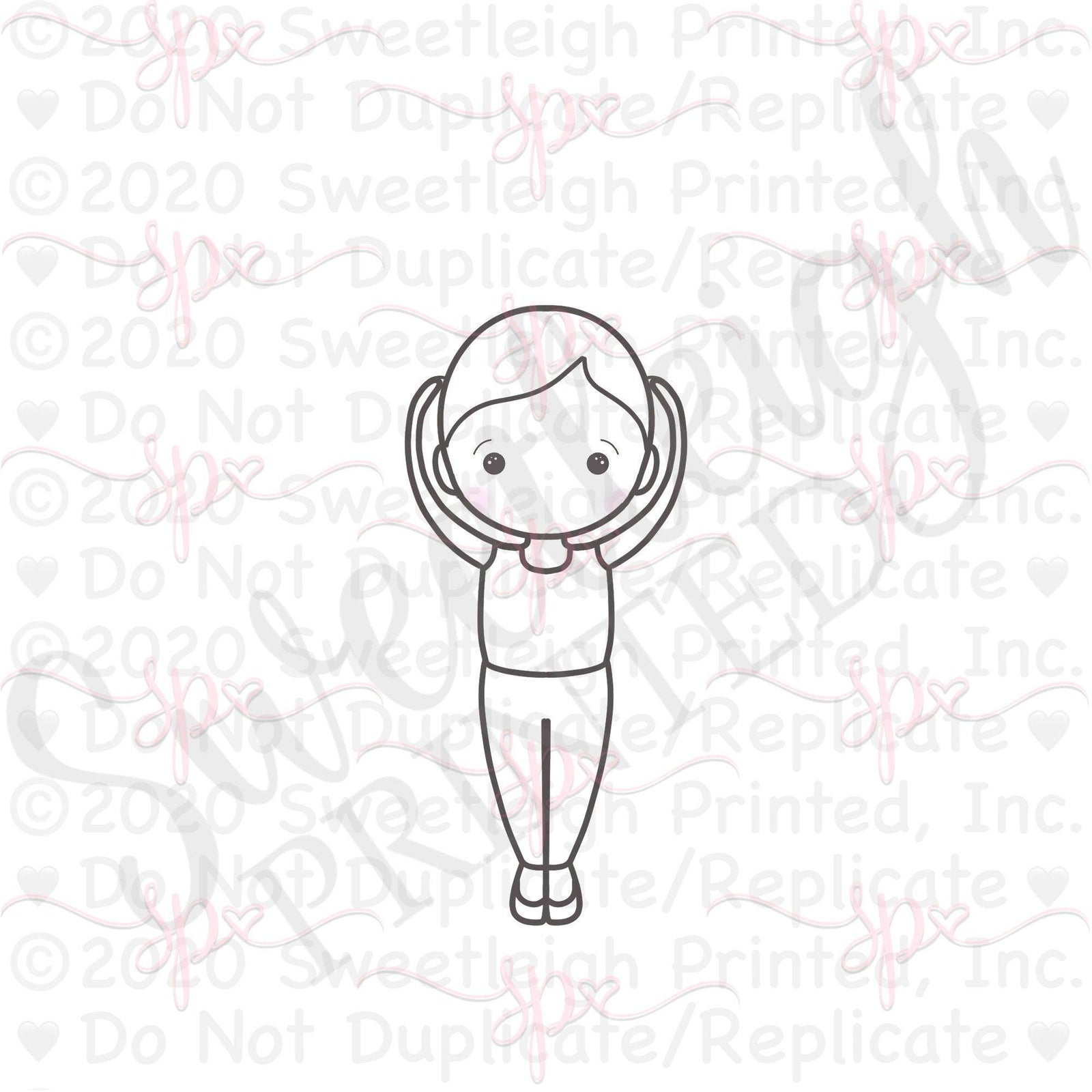 Danseur Cookie Cutter - Sweetleigh 