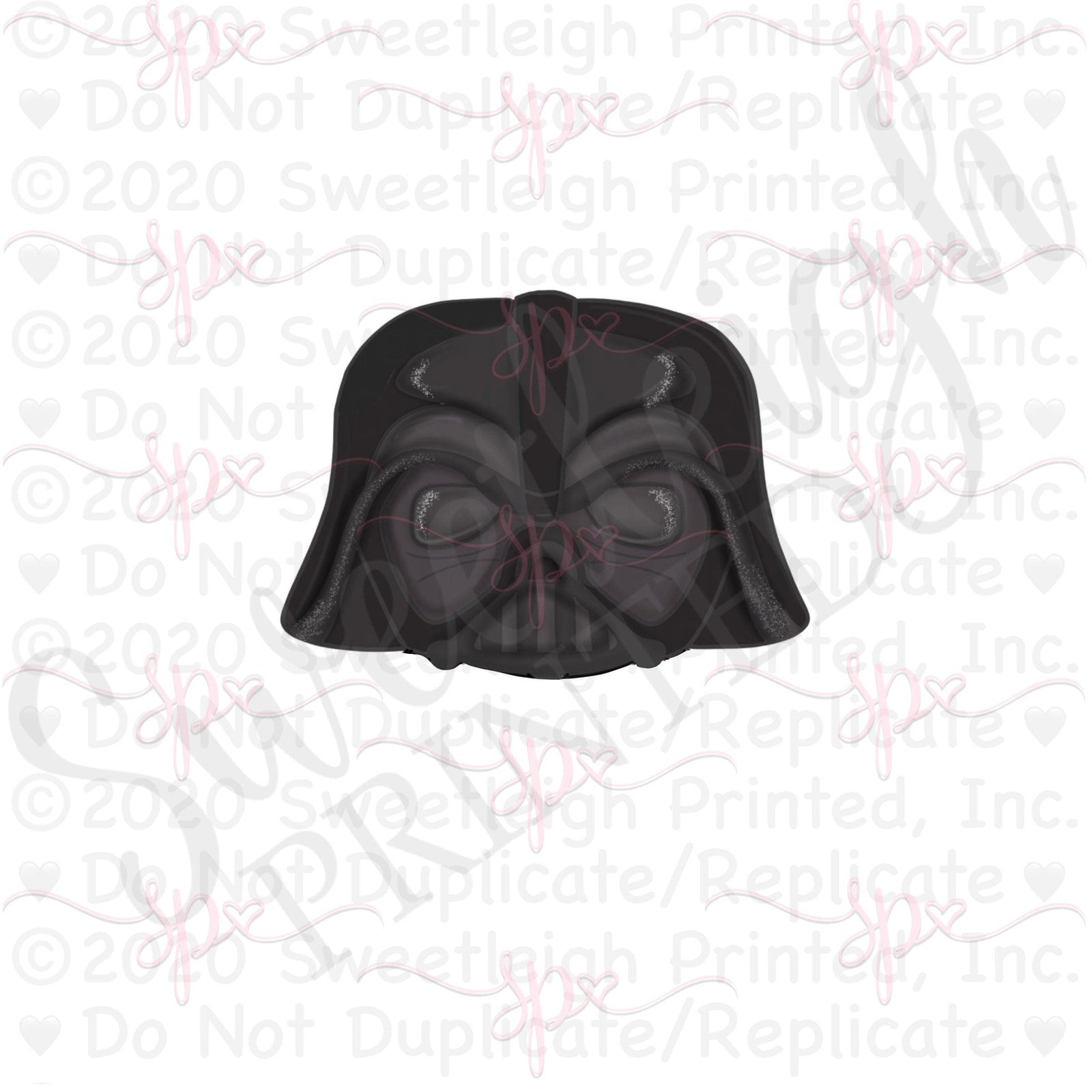 Dark Father Face Cookie Cutter - Sweetleigh 