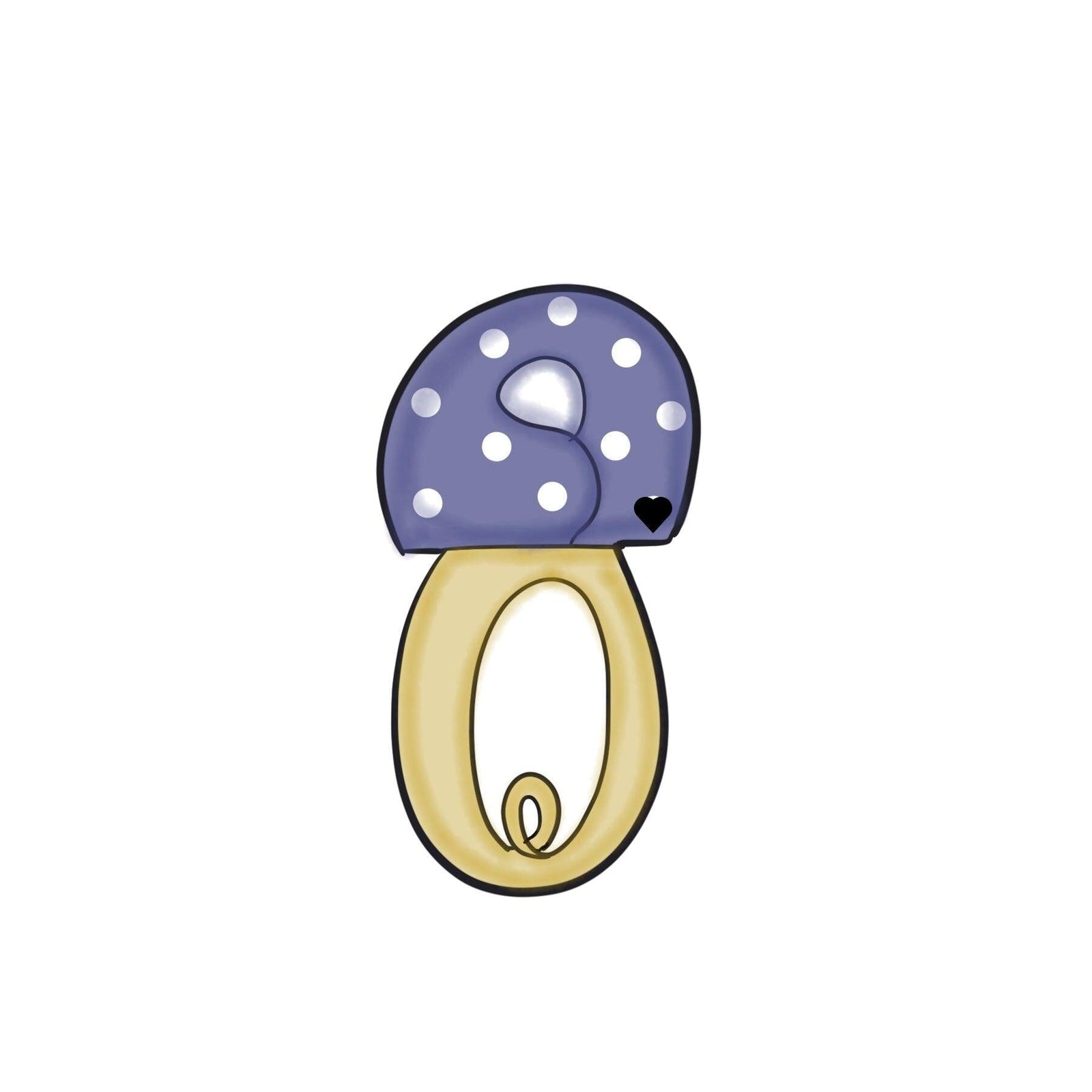 Diaper Pin Cookie Cutter - Sweetleigh 