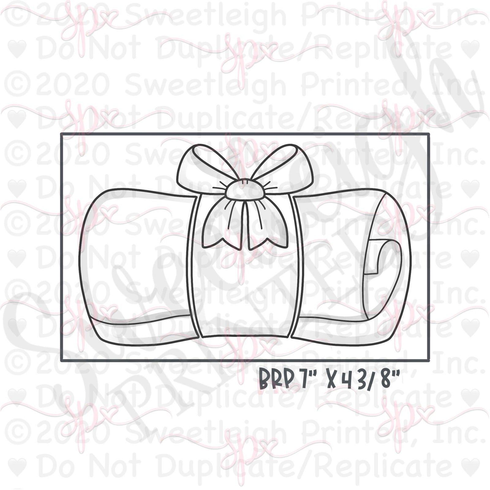 Diploma Scroll 2 Piece Cookie Cutter Set - Sweetleigh 