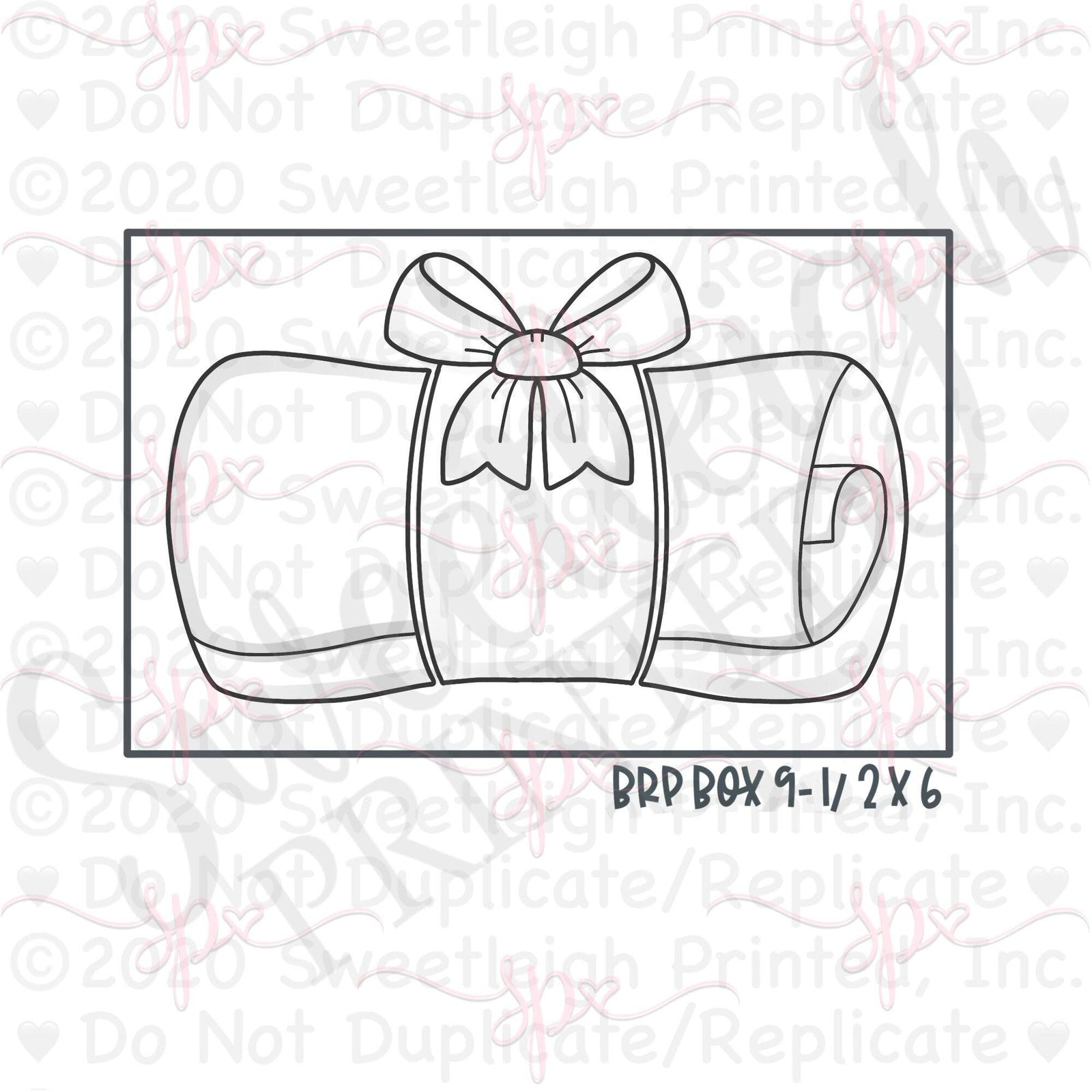 Diploma Scroll 2 Piece Cookie Cutter Set - Sweetleigh 