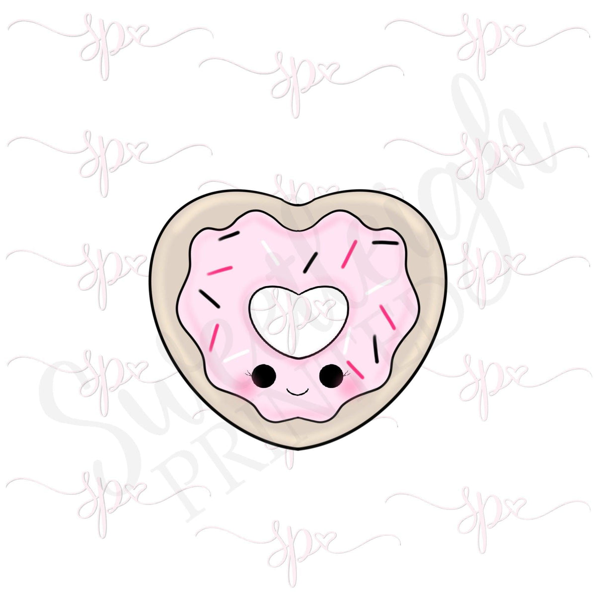 Donut Heart 2020 Cookie Cutter - Sweetleigh 