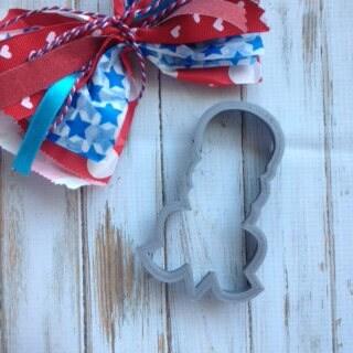 Double Scoop with Bow Cookie Cutter - Sweetleigh 