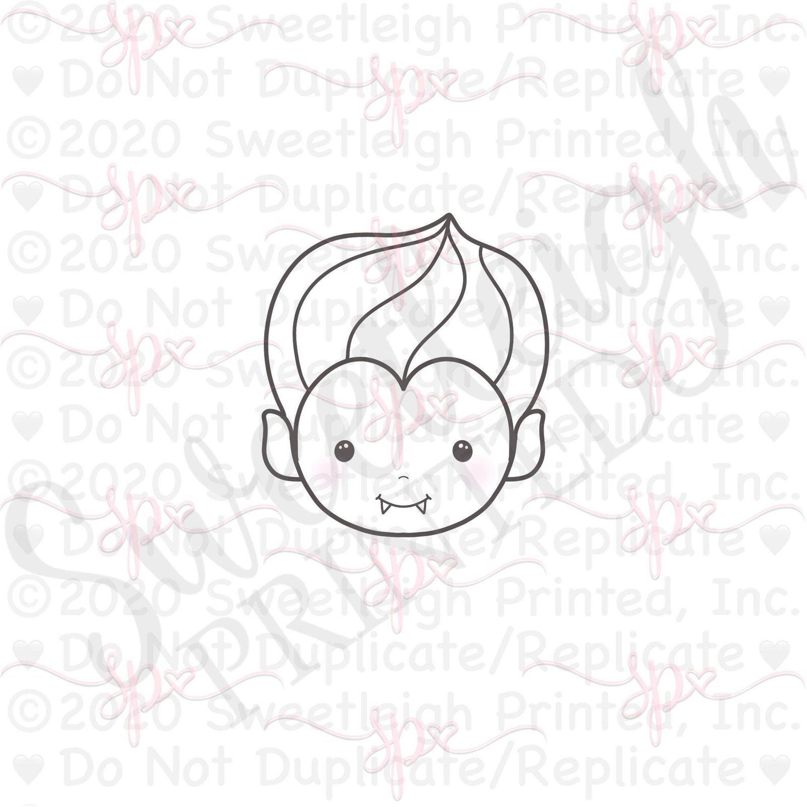 Drac Face 2021 Cookie Cutter - Sweetleigh 