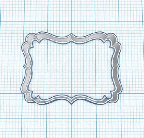 Dreamer Plaque Cookie Cutter - Sweetleigh 