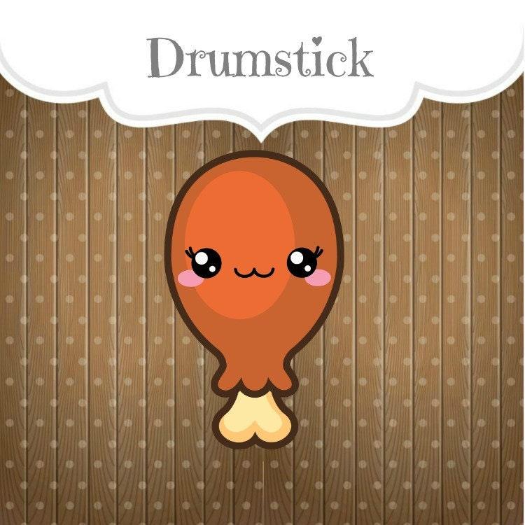 Drumstick Cookie Cutter - Sweetleigh 