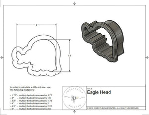 Printable Eagle Head Template
