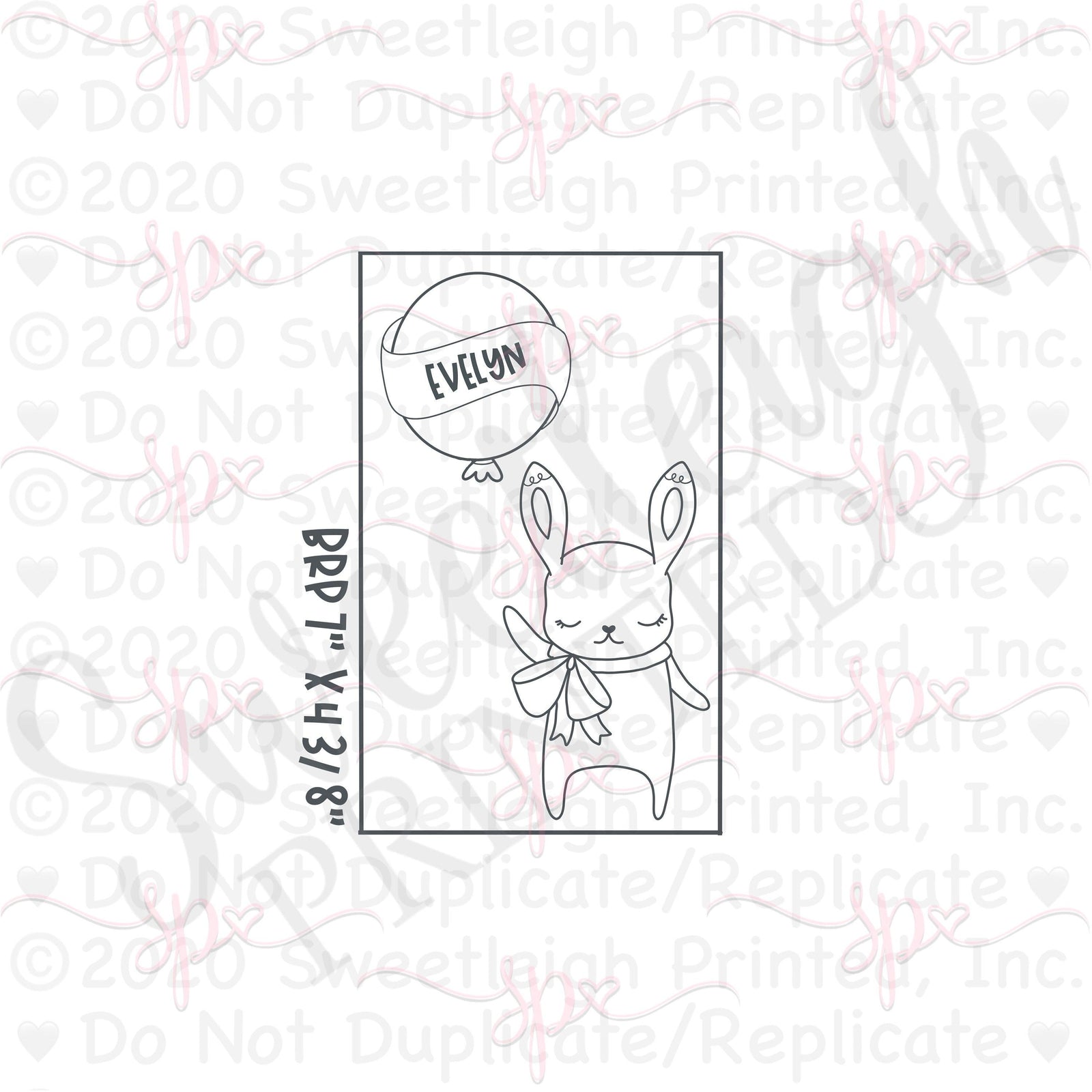 Easter Balloon and Animal 2 Piece Set - Sweetleigh 