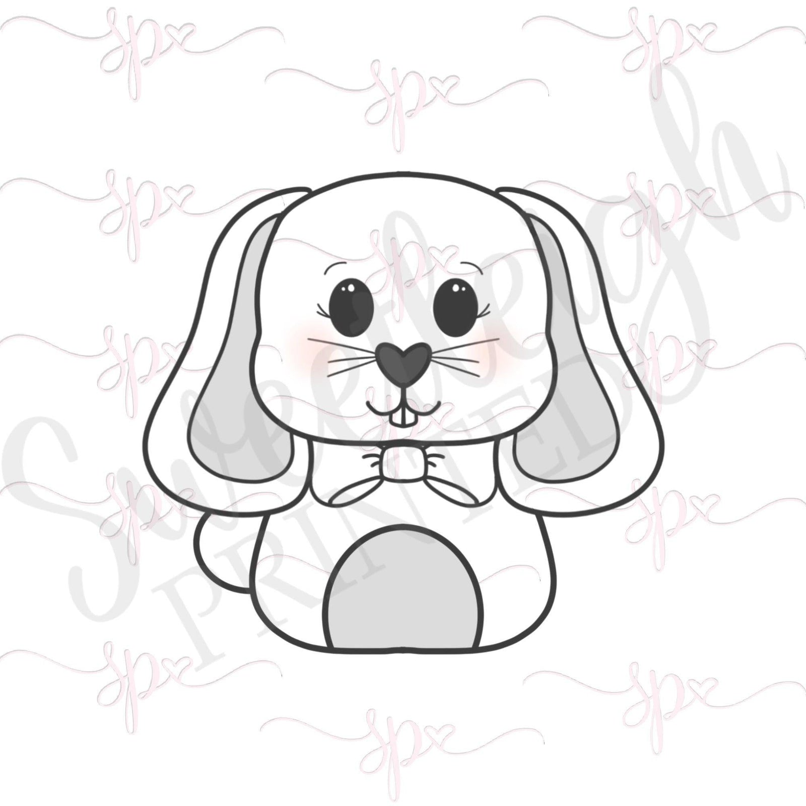 Easter Bunny 2020 Cookie Cutter - Sweetleigh 