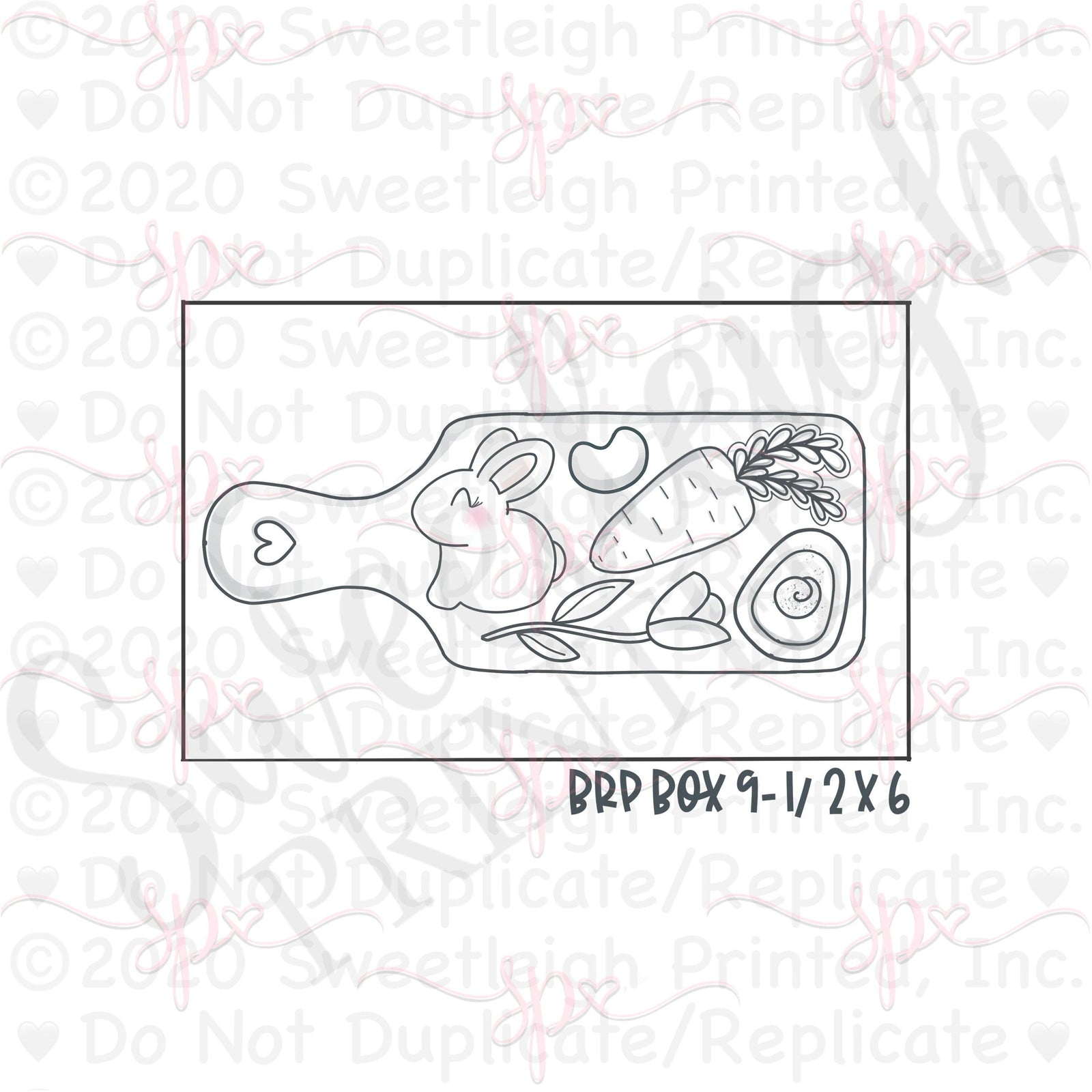 Easter Charcuterie Board Cookie Cutter Set - Sweetleigh 