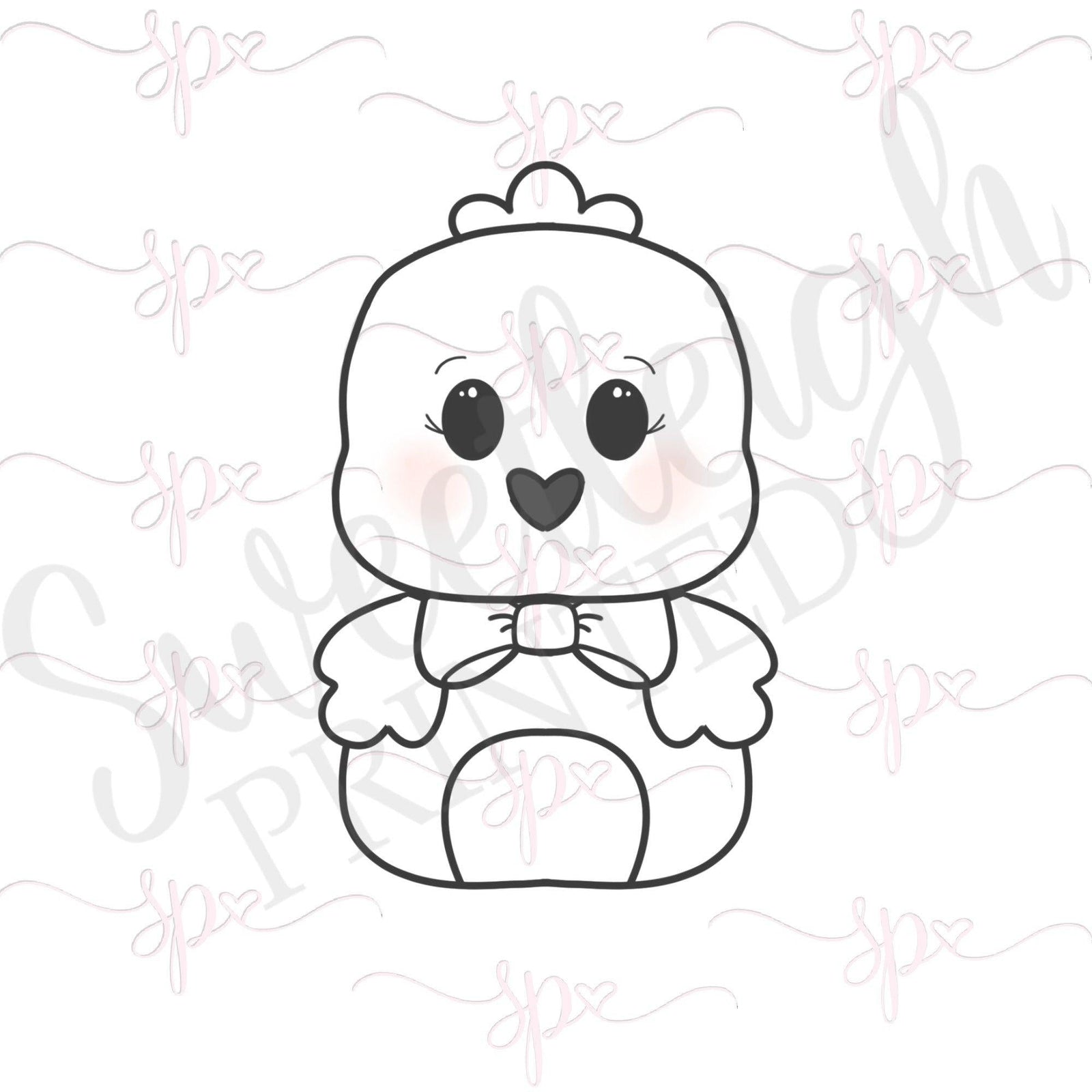 Easter Chick 2020 Cookie Cutter - Sweetleigh 