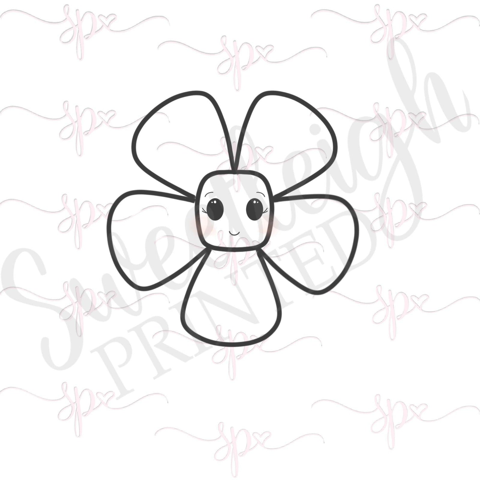 Easter Daisy Cookie Cutter - Sweetleigh 