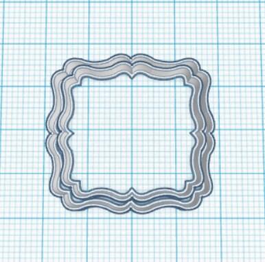 Evie Plaque Cookie Cutter - Sweetleigh 