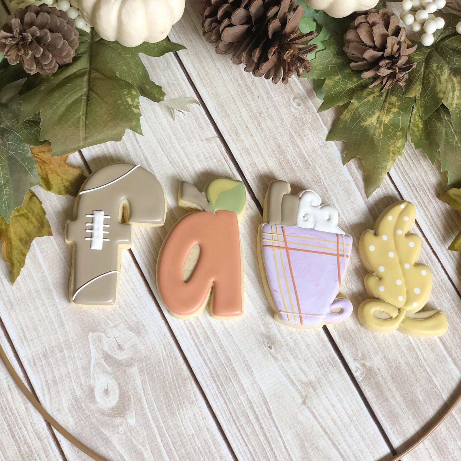 FALL Letter Cookie Cutter Set - Sweetleigh 