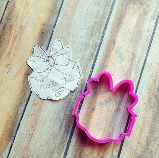 Fall Plaque Cookie Cutter - Sweetleigh 
