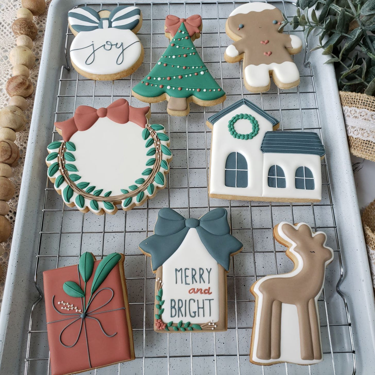 Paper Street Parlour Farmhouse Christmas Cookie Cutter Class Set