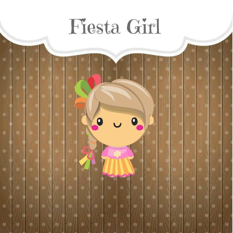 Fiesta Girl Cookie Cutter - Sweetleigh 